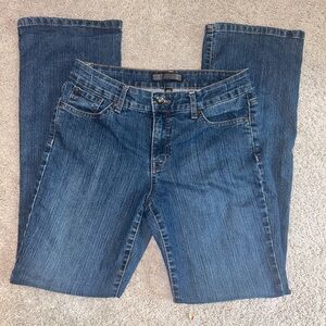 *Vintage and Trendy Boot Cut Navy Jeans**